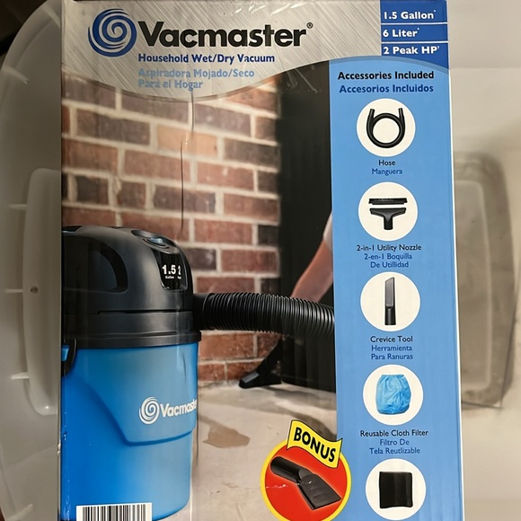 Vacmaster household wet/dry Vacuum 1.5 G - Picture 3 of 4